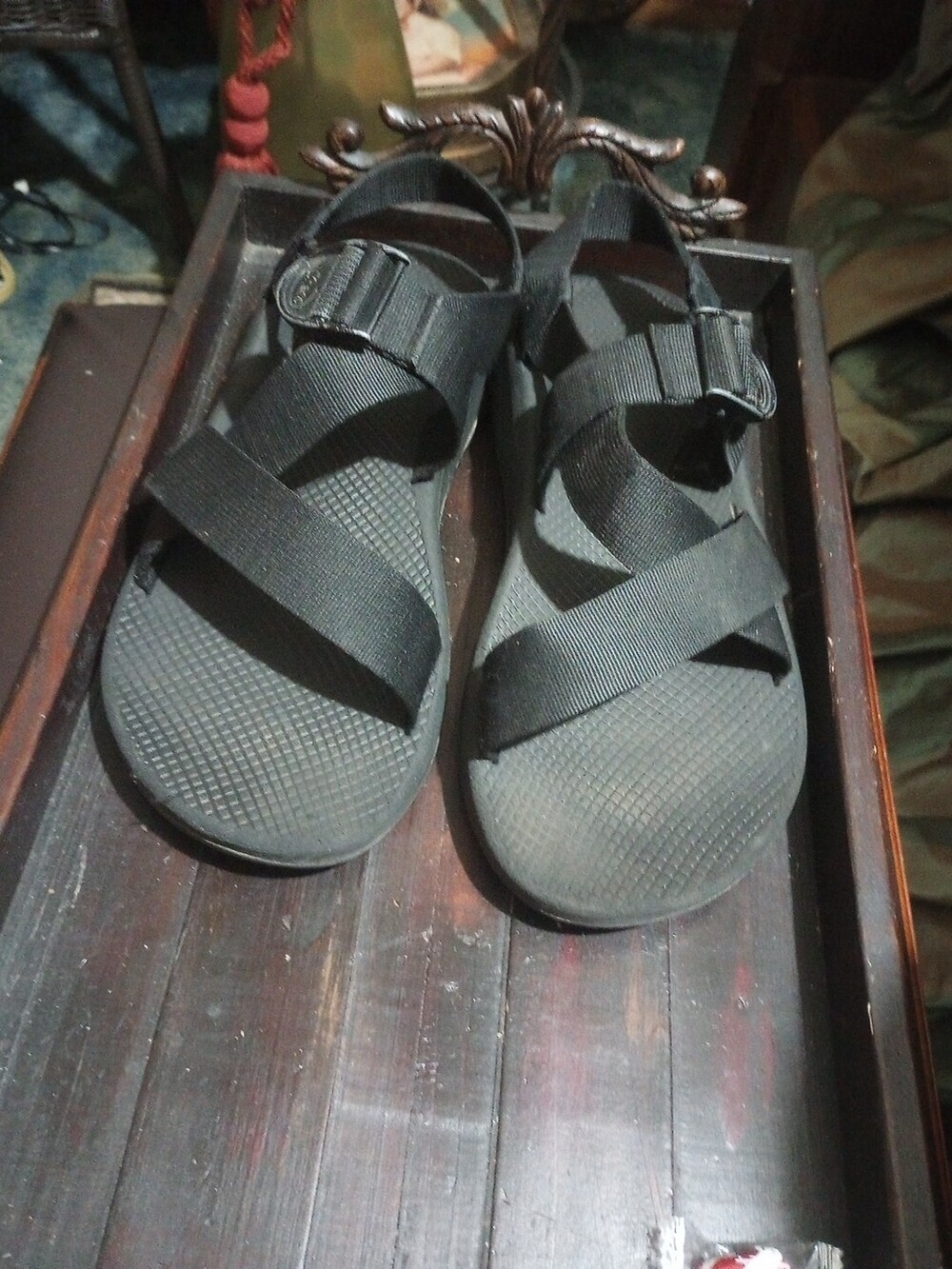 Chaco Z/1 Men's Size 13 Waterproof Sport Sandals Black